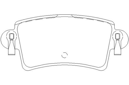 Nissan Remblokken set 2366901