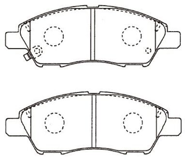 Nissan Remblokken set KBP6613