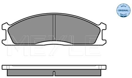 Nissan Remblokkenset, schijfrem 0252134717