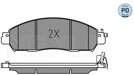 Nissan Remblokkenset, schijfrem 0252243917PD