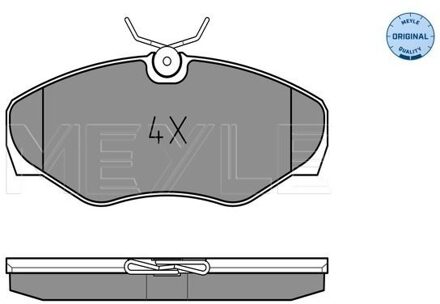 Nissan Remblokkenset, schijfrem 0252309918