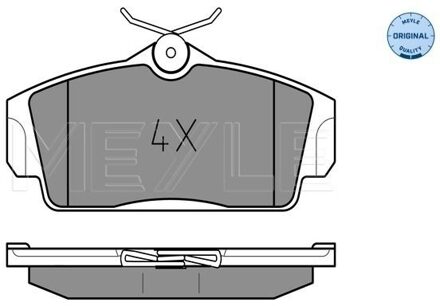 Nissan Remblokkenset, schijfrem 0252346316