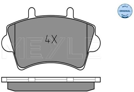 Nissan Remblokkenset, schijfrem 0252361318