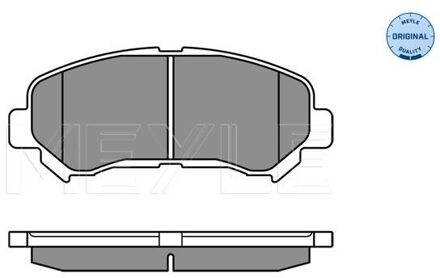 Nissan Remblokkenset, schijfrem 0252463217