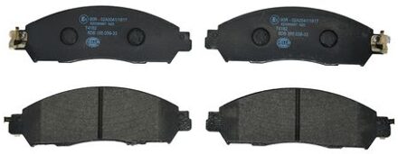 Nissan Remblokkenset, Schijfrem 8db 8DB355039331