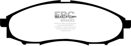 Nissan Remblokkenset, schijfrem DP1316