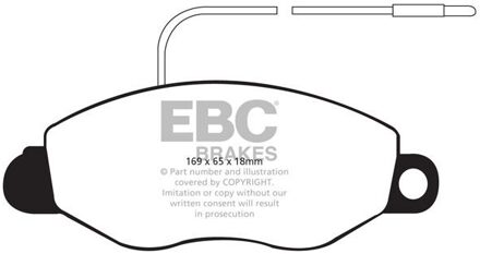 Nissan Remblokkenset, schijfrem DP1570