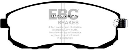 Nissan Remblokkenset, schijfrem DP1636