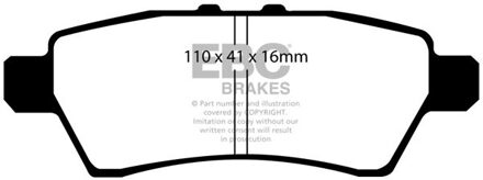 Nissan Remblokkenset, schijfrem DP1748
