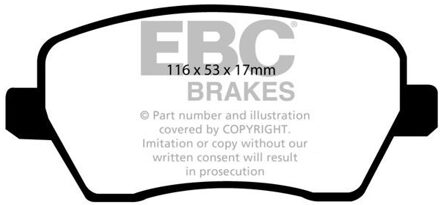 Nissan Remblokkenset, schijfrem DP1903