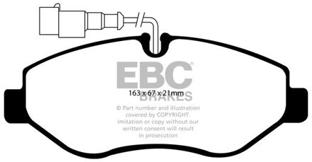 Nissan Remblokkenset, schijfrem DP1956