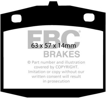 Nissan Remblokkenset, schijfrem DP286