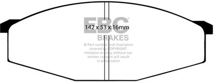 Nissan Remblokkenset, schijfrem DP445