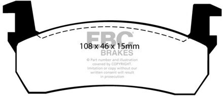 Nissan Remblokkenset, schijfrem DP484