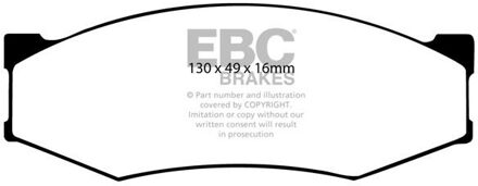 Nissan Remblokkenset, schijfrem DP538