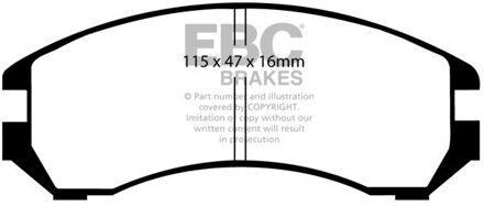 Nissan Remblokkenset, schijfrem DP665