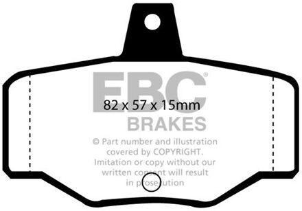 Nissan Remblokkenset, schijfrem DP834