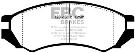 Nissan Remblokkenset, schijfrem DP839