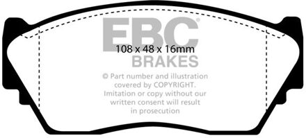 Nissan Remblokkenset, schijfrem DP892