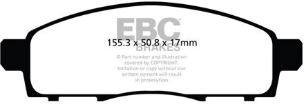 Nissan Remblokkenset, schijfrem DPX2122