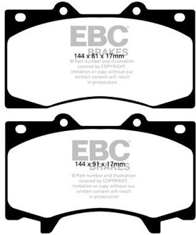 Nissan Remblokkenset, schijfrem DPX2125