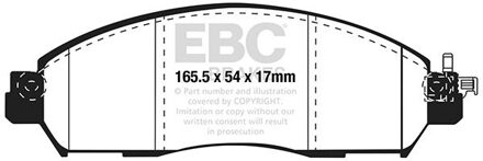 Nissan Remblokkenset, schijfrem DPX2310