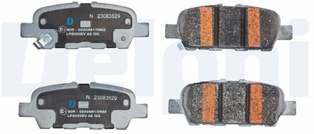 Nissan Remblokkenset, schijfrem LP5000EV