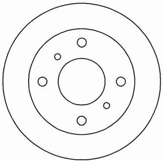 Nissan Remschijf 16064