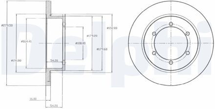 Nissan Remschijf BG4218
