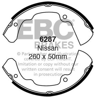 Nissan Remschoenset 6287