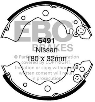Nissan Remschoenset 6491