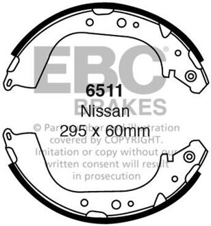 Nissan Remschoenset 6511