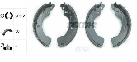 Nissan Remschoenset 91064400