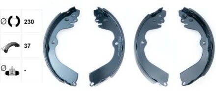 Nissan Remschoenset 91078400