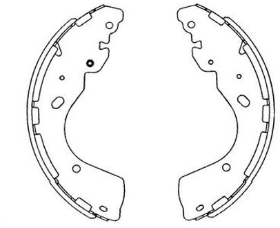 Nissan Remschoenset KBS7402
