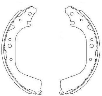 Nissan Remschoenset KBS7409