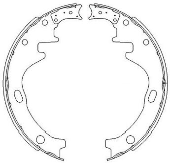 Nissan Remschoenset KBS7412