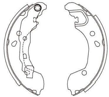 Nissan Remschoenset KBS7415