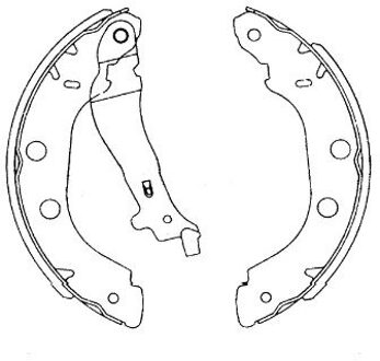 Nissan Remschoenset KBS7419