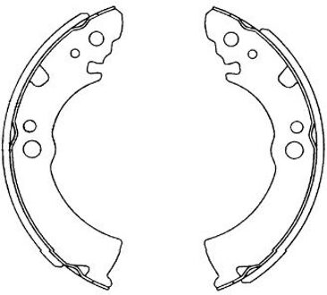 Nissan Remschoenset KBS7422