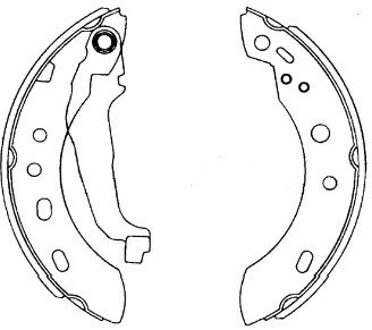 Nissan Remschoenset KBS7427