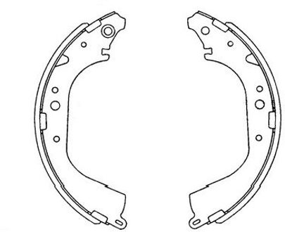 Nissan Remschoenset KBS9901