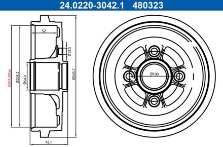 Nissan Remtrommel 24022030421