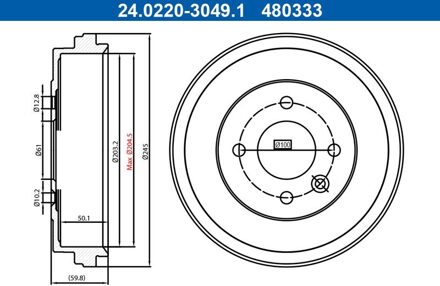 Nissan Remtrommel 24022030491