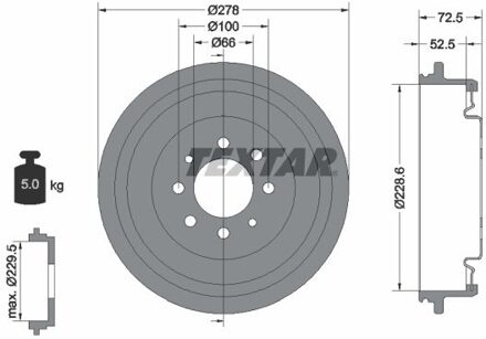 Nissan Remtrommel 94013700
