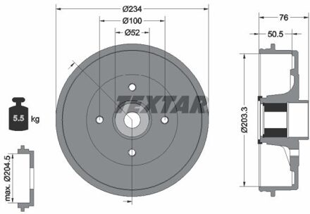 Nissan Remtrommel 94045000