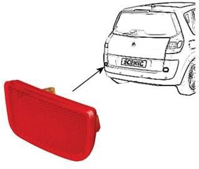 Nissan Retroreflector (katoog) 4328939