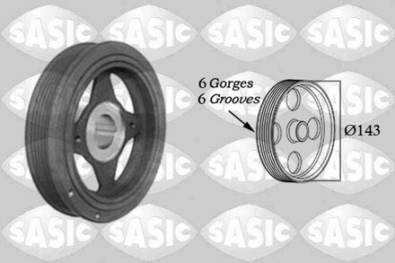 Nissan Riemschijf, krukas 2154023