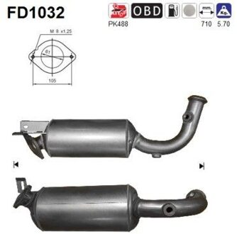 Nissan Roetfilter FD1032