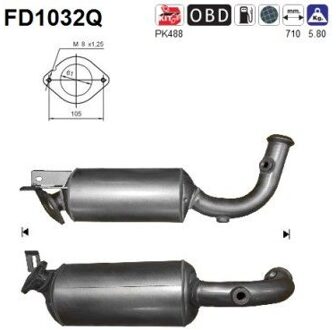 Nissan Roetfilter FD1032Q